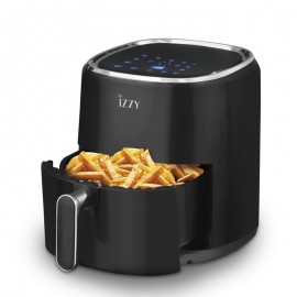 Izzy IZ-8213 Φριτέζα Αέρος με Αποσπώμενο Κάδο 4.5lt Μαύρη