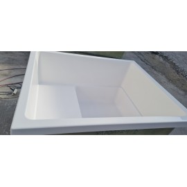 Πολυεστερική μπανιέρα Jacuzzi ATHINA 1,50 x 1,25 x 0.95 m