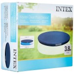 Intex Αντηλιακό Στρογγυλό Προστατευτικό Κάλυμμα Πισίνας Easy Set® Διαμέτρου 396εκ.