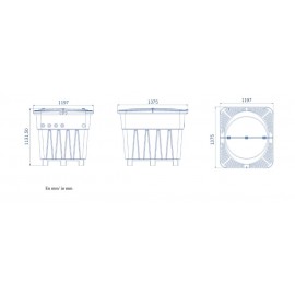 Μηχανοστάσιο Compact Ανακυκλοφορία & jacuzzi + Turbo 113x137.5x119.7εκ.