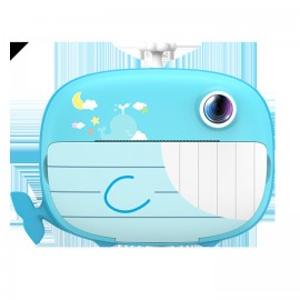 Kiddoboo FotoFun 2 Whale Compact Φωτογραφική Μηχανή Μπλε