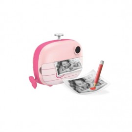Kiddoboo FotoFun 2 Whale Compact Φωτογραφική Μηχανή Ροζ