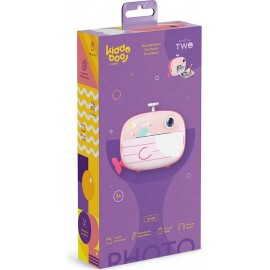 Kiddoboo FotoFun 2 Whale Compact Φωτογραφική Μηχανή Ροζ