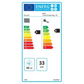 Kiturami Low NoX New Turbo Condensing 30S Standard Λέβητας Συμπύκνωσης Πετρελαίου με Καυστήρα 28374kcal/h