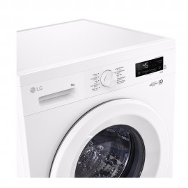 LG Πλυντήριο Ρούχων 8kg με Τεχνολογία Ατμού 1400 Στροφών F4X1008NWH