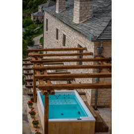 MARE ΜΠΑΝΙΕΡΑ MINI POOL 190X210 SPA με SKIMMER