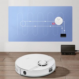 Midea M7 Σκούπα Ρομπότ για Σκούπισμα & Σφουγγάρισμα με Χαρτογράφηση και Wi-Fi Λευκή