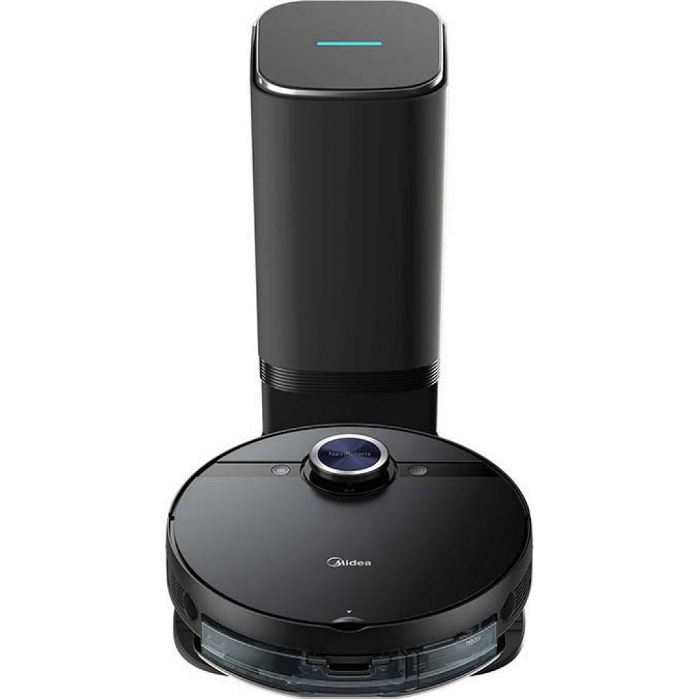 Midea S8+ Σκούπα Ρομπότ για Σκούπισμα & Σφουγγάρισμα με Χαρτογράφηση και Wi-Fi Μαύρη