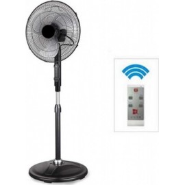 Mistral Plus FAS-20R Ανεμιστήρας Ορθοστάτης 130W Διαμέτρου 50cm με Τηλεχειριστήριο