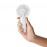 Nedis Handheld Mini Fan Ανεμιστηράκι Χειρός Μπαταρίας Λευκό