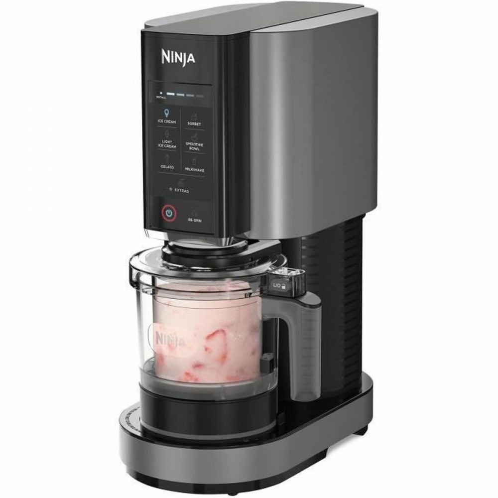 NINJA Παγωτομηχανή  NC300EU 800W ΜΑΥΡΟ-ΑΣΗΜΙ