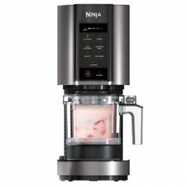 NINJA Παγωτομηχανή  NC300EU 800W ΜΑΥΡΟ-ΑΣΗΜΙ