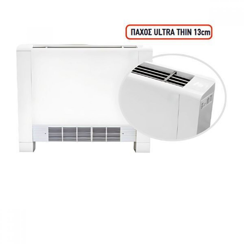 Nobus FC-032VED – Ultra Thin Fan Coil Δαπέδου (Ψύξη/Θέρμανση 1.98 kW / 3.98 kW)