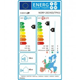 Nordstar TN +Plus+ NORP-20CHSD/TP41I Κλιματιστικό Inverter 18000 BTU A++/A+ με WiFi