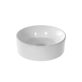 Papakos Goldy Επικαθήμενος Νιπτήρας Πορσελάνης 40x40cm Λευκός