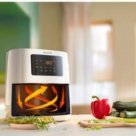 Philips HD9255/30 Air Fryer με Wi-Fi 4.1lt Λευκό