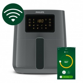 Philips Φριτέζα Αέρος με Wi-Fi 4.1lt Γκρι HD9255/60 
