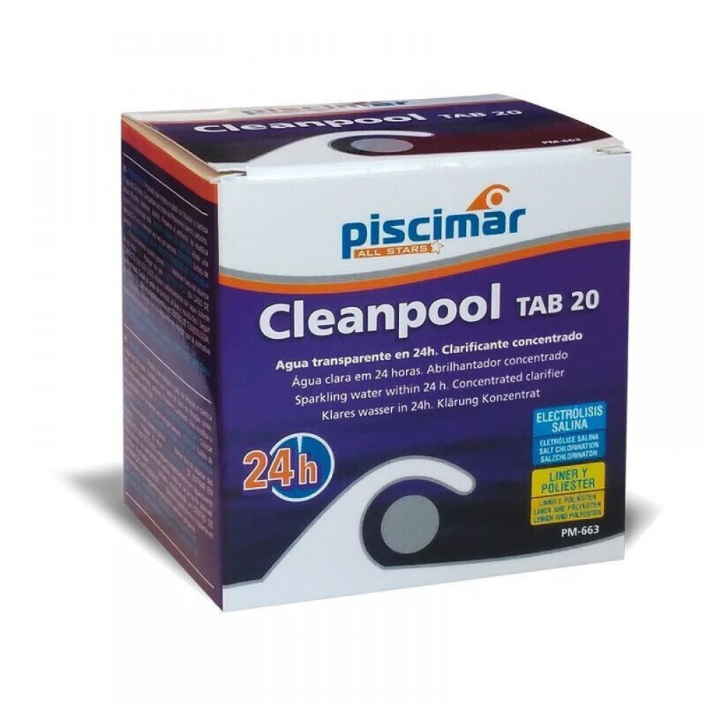 Piscimar Cleanpool Κροκιδωτικό Πισίνας 0.02kg Piscimar Cleanpool Κροκιδωτικό Πισίνας 0.02kg