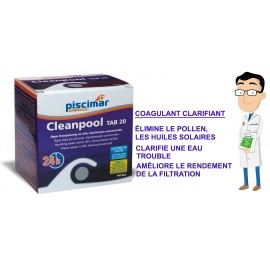 Piscimar Cleanpool Κροκιδωτικό Πισίνας 0.02kg