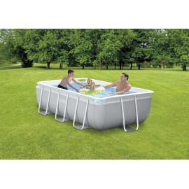 Intex Prism Frame Πισίνα με Μεταλλικό Σκελετό 300x175x80εκ.