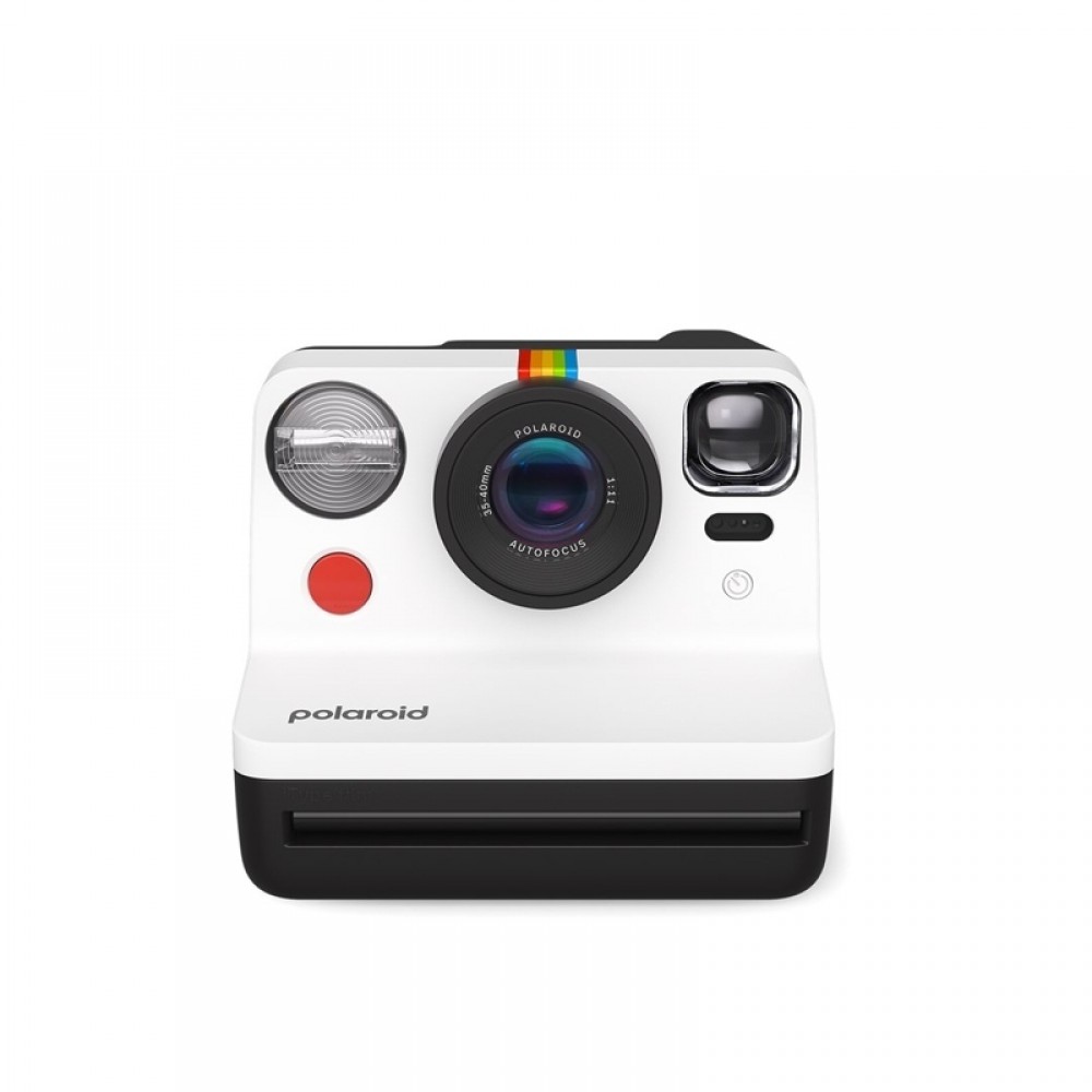 Polaroid Instant Φωτογραφική Μηχανή Now Gen 2 White/Black  