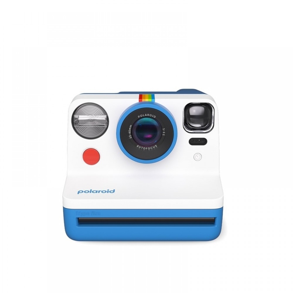 Polaroid Instant Φωτογραφική Μηχανή Now Gen 2 White/Blue