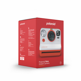 Polaroid Instant Φωτογραφική Μηχανή Now Gen 2 White/Red