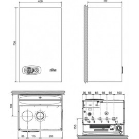 FERROLI  DIVACONDENS D PLUS F24 ΛΕΒΗΤΑΣ ΑΕΡΙΟΥ/ΥΓΡΑΕΡΙΟΥ