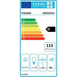  Απορροφητήρας Τζάκι Pyramis Fiero 90cm White 065023201