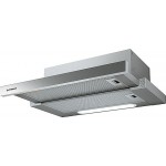 Pyramis Essential Συρόμενος Slim Turbo 60cm Inox 065006401