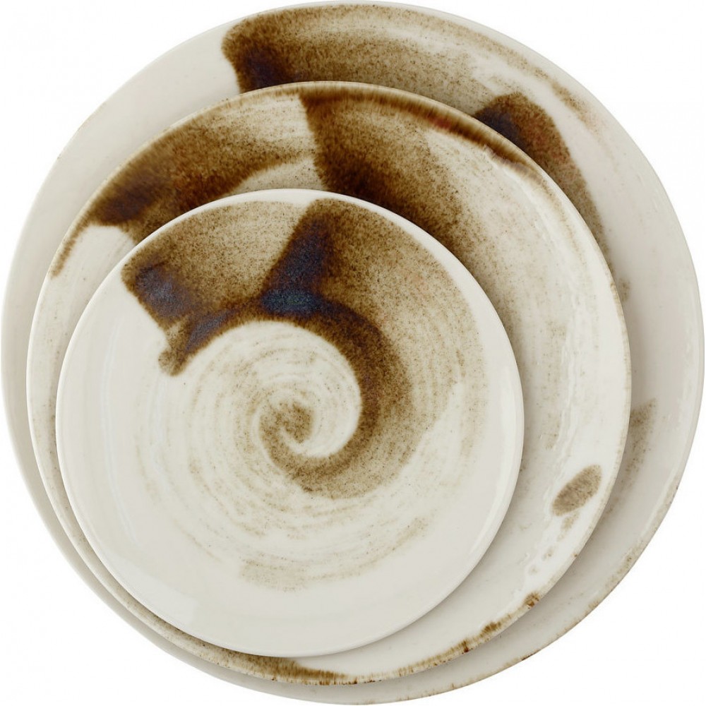 Σετ 20 Τμχ Φαγητού Πορσελάνη Cryspo Trio SPLASH