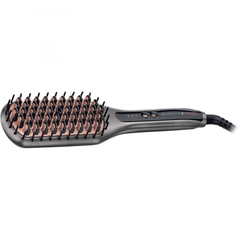 ΘΕΡΜΑΙΝΟΜΕΝΗ ΒΟΥΡΤΣΑ ΜΑΛΛΙΩΝ REMINGTON CB7480 E51 Straight Brush Keratin Protect