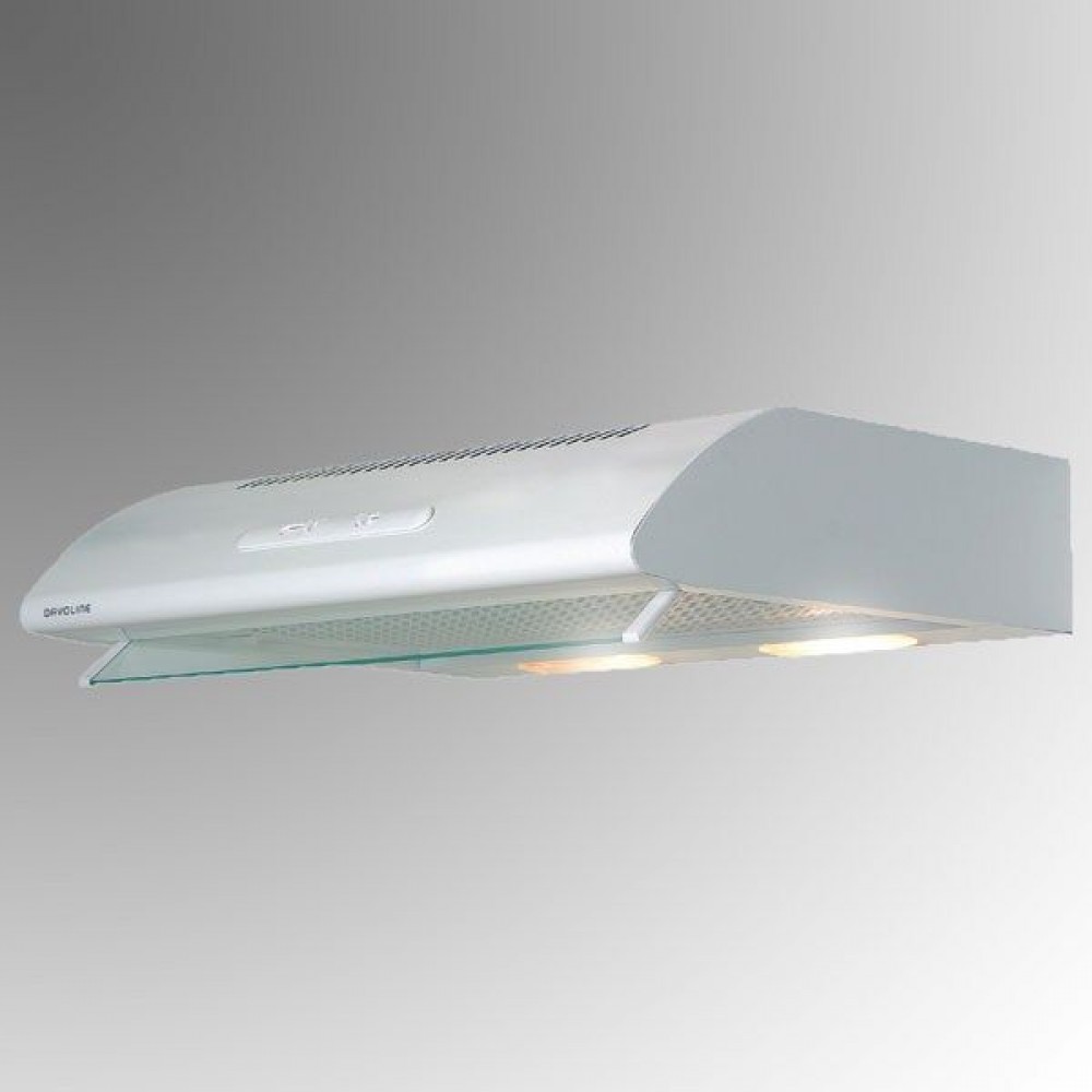 Davoline Olympia 1M Ελεύθερος Απορροφητήρας 60cm Λευκός