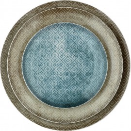 Σετ 20 Τμχ Φαγητού La Palma  Πορσελάνη Cryspo Trio