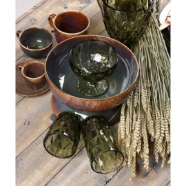 Σετ 20 Τμχ Φαγητού Πορσελάνη Cryspo Trio Emerald