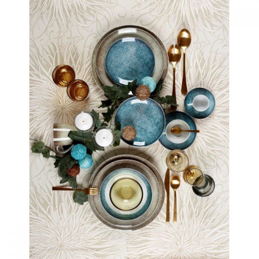 Σετ 20 Τμχ Φαγητού La Palma  Πορσελάνη Cryspo Trio