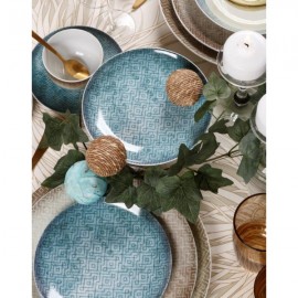 Σετ 20 Τμχ Φαγητού La Palma  Πορσελάνη Cryspo Trio