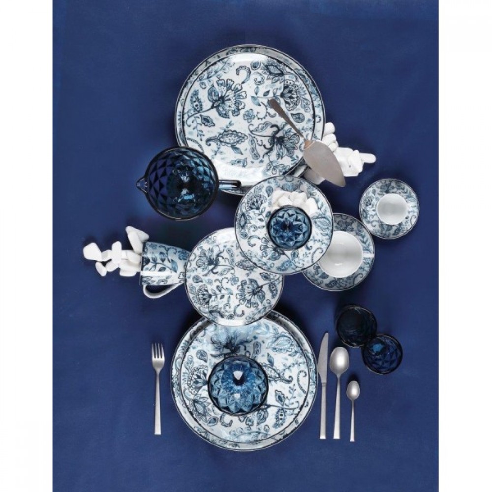 Σετ 20 Τμχ  Φαγητού Πορσελάνη Cryspo Trio Mediterraneo