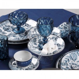 Σετ 20 Τμχ  Φαγητού Πορσελάνη Cryspo Trio Mediterraneo