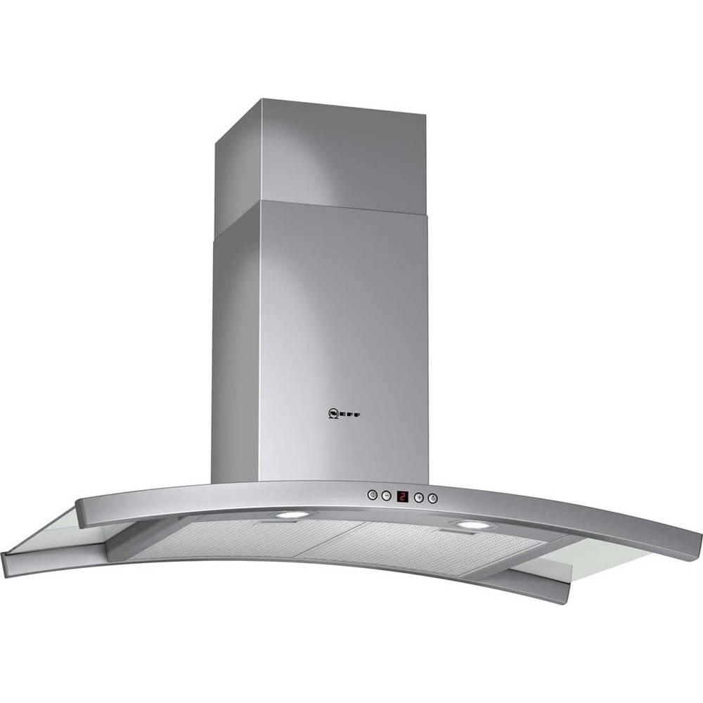 Neff D89D55N1 Inox Απορροφητήρας Τζάκι 90cm