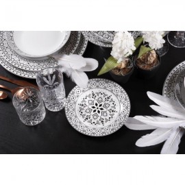 NOSTRO Σετ 20 Τμχ Φαγητού Πορσελάνη Cryspo Trio 