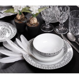 NOSTRO Σετ 20 Τμχ Φαγητού Πορσελάνη Cryspo Trio 