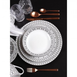 NOSTRO Σετ 20 Τμχ Φαγητού Πορσελάνη Cryspo Trio 