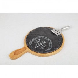 Cryspo Trio Πλατώ Σερβιρίσματος Τυριών Ξύλινο 32x23cm 3τμχ