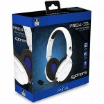 PS4 4GAMERS STEREO GAMING HEADSET WHITE PRO4-50S