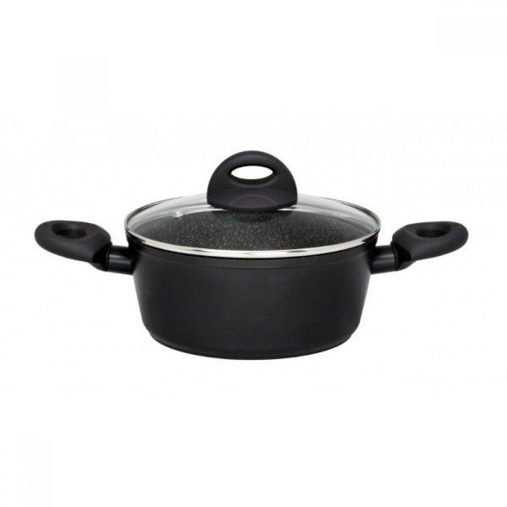 Cryspo Trio Petra Βαθιά Κατσαρόλα από Αλουμίνιο 2.8lt / 20cm