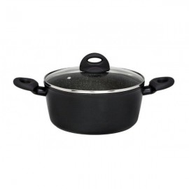 Cryspo Trio Petra Βαθιά Κατσαρόλα από Αλουμίνιο 4.9lt / 24cm