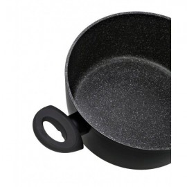 Cryspo Trio Petra Βαθιά Κατσαρόλα από Αλουμίνιο 4.9lt / 24cm