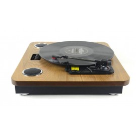 Akai ATT-09 Ξύλινο πικάπ με ενσωματωμένα ηχεία