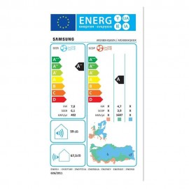 Κλιματιστικό Inverter Samsung AR35 24000 BTU A++/A White AR24BXHQASI